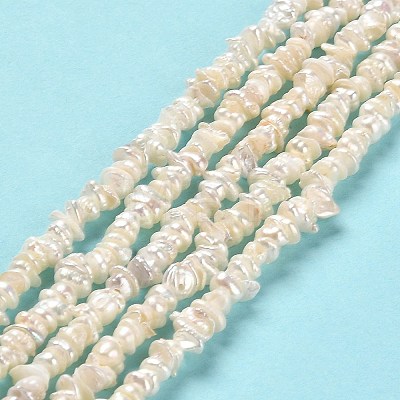 Natural Keshi Pearl Beads Strands PEAR-J007-28-1
