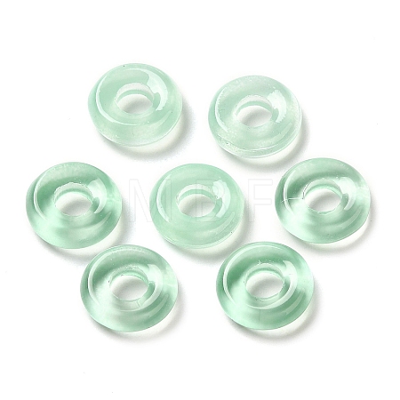 Transparent Glass European Beads GLAA-A012-03A-1