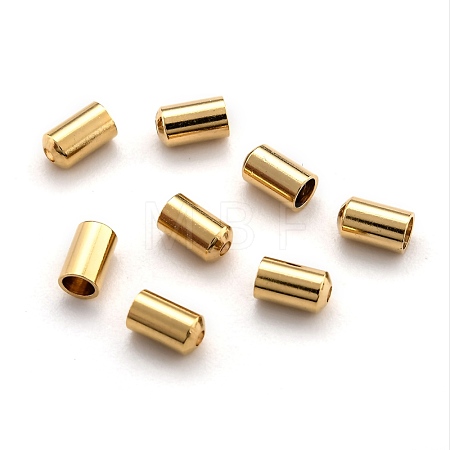 Brass Cord Ends KK-H759-36A-G-1