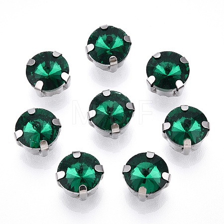 Sew on Rhinestone RGLA-T038-8mm-16-1