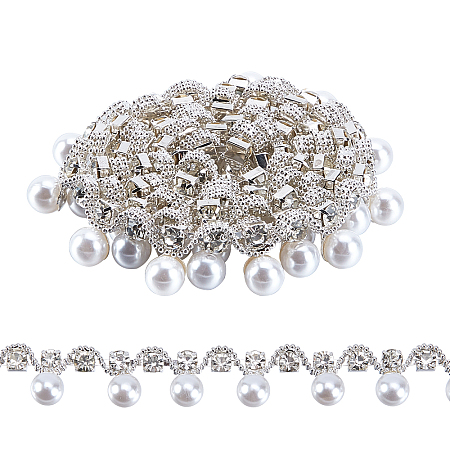 1Yard Brass & Glass Rhinestone & Plastic Cup Chains FIND-GA0001-82-1
