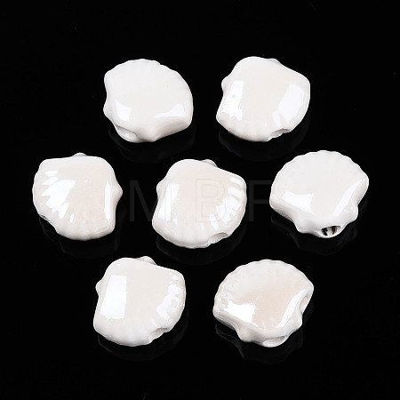 Handmade Porcelain Beads PORC-Q002-01O-01-1