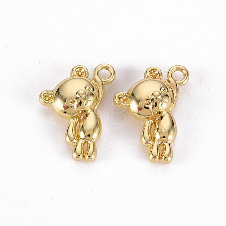 Rack Plating Alloy Charms X-PALLOY-N155-88-RS-1
