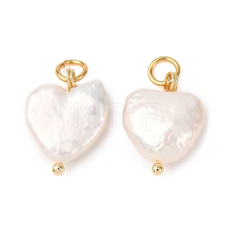 Natural Keshi Pearl Pendants PALLOY-JF04207-01-1