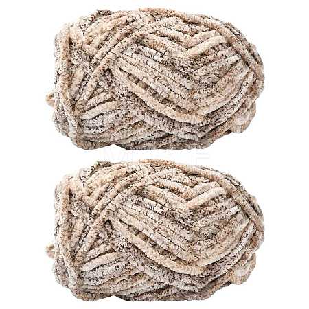Soft Crocheting Polyester Yarn YCOR-FZC0001-01D-1