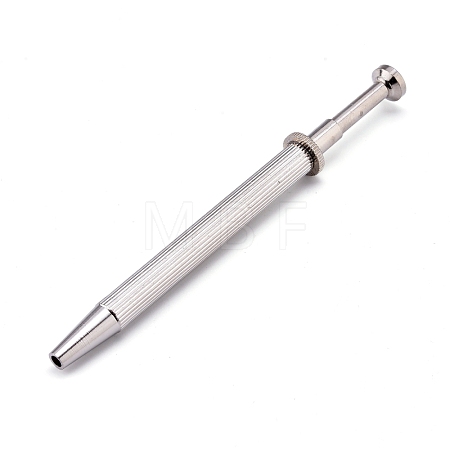 Stainless Steel 4 Prongs Rhinestones Claw Tweezers TOOL-L010-006-1