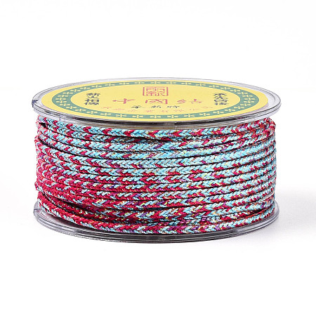 11M Braided Nylon Chinese Knot Cord WCOR-B001-2mm-13-1