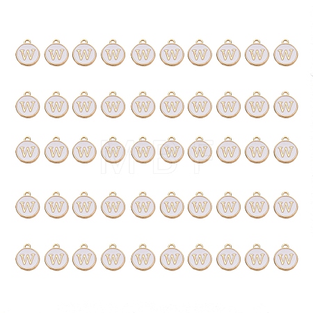 Golden Plated Alloy Charms ENAM-SZ0001-25A-W-1