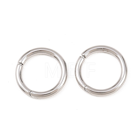 Brass Twister Clasp KK-Z146-04P-02-1