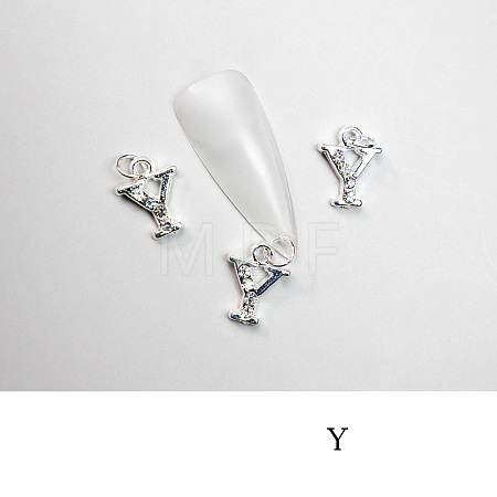 Alloy Rhinestone Cabochons LS-MRMJ-T056-93P-Y-1
