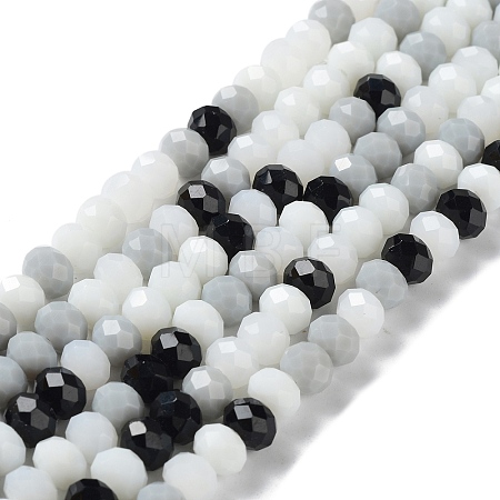 Glass Beads Strands EGLA-A034-M8mm-48-1
