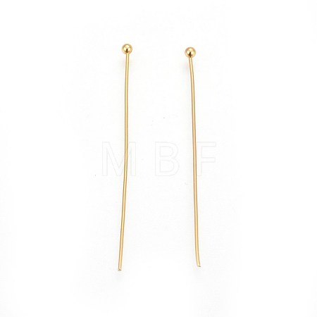 304 Stainless Steel Ball Head Pins X-STAS-I100-17G-1