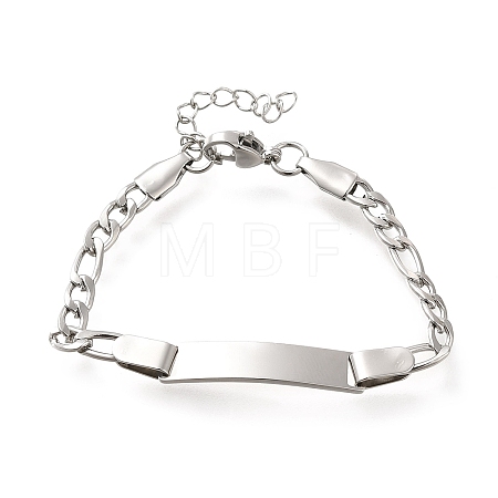 304 Stainless Steel Kids Bracelets BJEW-M233-07P-1