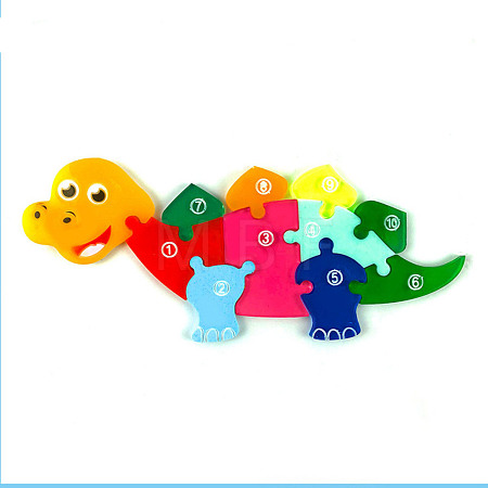 Tyrannosaurus DIY Puzzle Silicone Molds DIY-G046-19-1