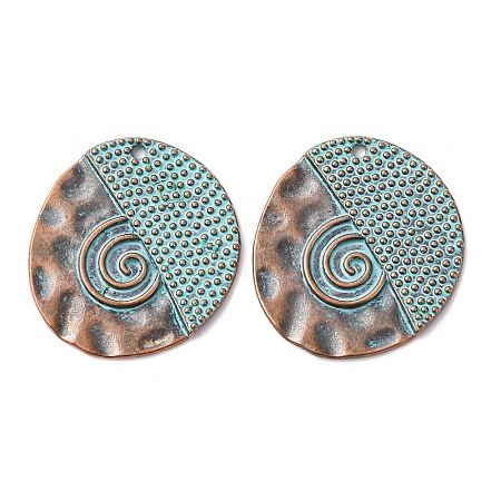 Tibetan Style Alloy Pendants X-FIND-B055-02N-1