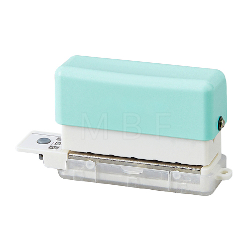 Mini Plastic 6-Hole Punch AJEW-WH0083-63B-1