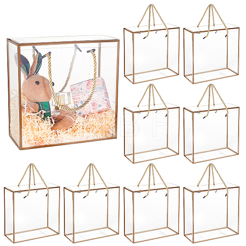 Transparent PP Plastic Gift Box AJEW-WH0166-06A-02-1