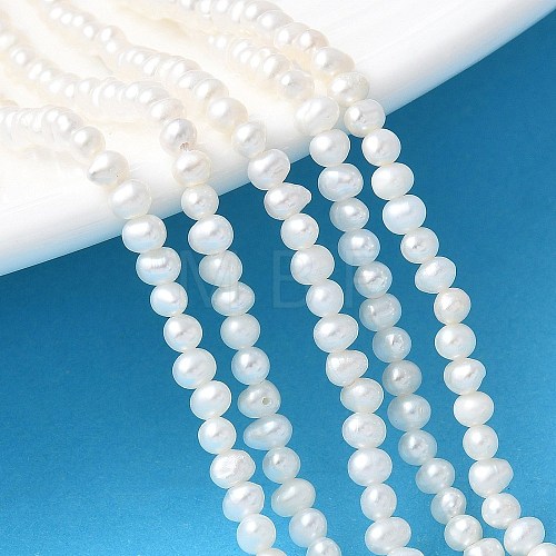 Natural Cultured Freshwater Pearl Beads Strands PEAR-I007-07G-01A-1