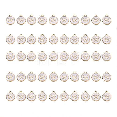 Golden Plated Alloy Charms ENAM-SZ0001-25A-W-1