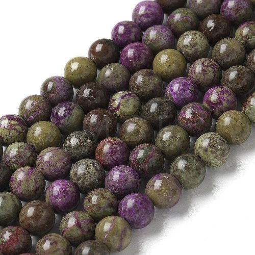 Natural Atlantisite Stichtite Beads Strands G-C168-A01-02-1