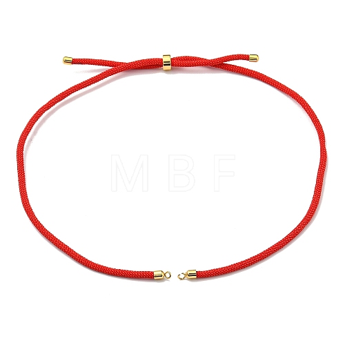 Nylon Cords Necklace Making AJEW-P116-03G-10-1