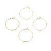 Ion Plating(IP) 316L Surgical Stainless Steel Hoop Earring Findings X-STAS-D164-02G-A-1