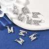 SHEGRACE Brass Micro Pave Clear Cubic Zirconia Pendants XGRQ29805-394P-M-4