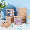 Kraft Paper Storage Gift Drawer Boxes CON-WH0089-37A-01-5
