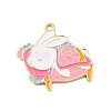 Cartoon Alloy Enamel Pendants ENAM-G207-01C-LG-1