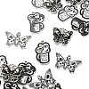 20Pcs 4 Styles Alloy Enamel Pendants ENAM-CJ0004-59-3