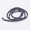 Electroplate Glass Beads Strands LS-EGLA-R048-2mm-02-2