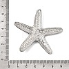 304 Stainless Steel with Enamel Big Pendants SA-CBAA487-09A-02-3