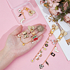 4Pcs Alloy Enamel Pendant Decorations HJEW-PH02418-3
