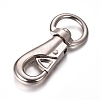 Zinc Alloy Swivel Lobster Claw Clasps PALLOY-WH0067-72P-1