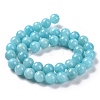 Natural Mashan Jade Round Beads Strands X-G-D263-8mm-XS28-4