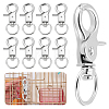 20Pcs Zinc Alloy Swivel Lobster Claw Clasps FIND-GA0003-53B-1