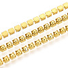 Iron & ABS Imitation Pearl Cup Chains CH-T007-01A-02-1
