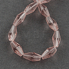 Glass Beads Strands GLAA-R026-8x4mm-M-2