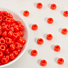 800Pcs Opaque Plastic Beads KY-SP0001-47C-7