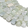 Natural New Jade Beads Strands G-C285-A15-01-3