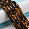 Natural Tiger Eye Beads Strands G-M420-E05-03-2