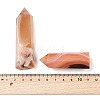 Tower Natural Red Agate Healing Stone Wands G-A096-02K-3