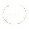 Brass Textured Wavy Open Cuff Bangle Making KK-U020-16G-1