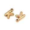 304 Stainless Steel Pendants STAS-S186-12K-G01-2