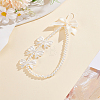 1PC Pearl Beaded Mobile Phone Straps AJEW-LP0004-18-1