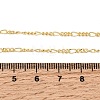 Brass Figaro Chain Necklaces for Women NJEW-B157-02G-5