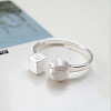 Brass Cuff Open Rings for Women WG0BCBF-01-1