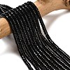 Natural Obsidian Beads Strands G-P608-A03-01-1