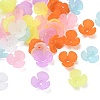 Acrylic Frosted Bead Caps AC-CBA81FF-09-1