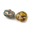 Baking Paint Glass Beads DGLA-G004-02E-2